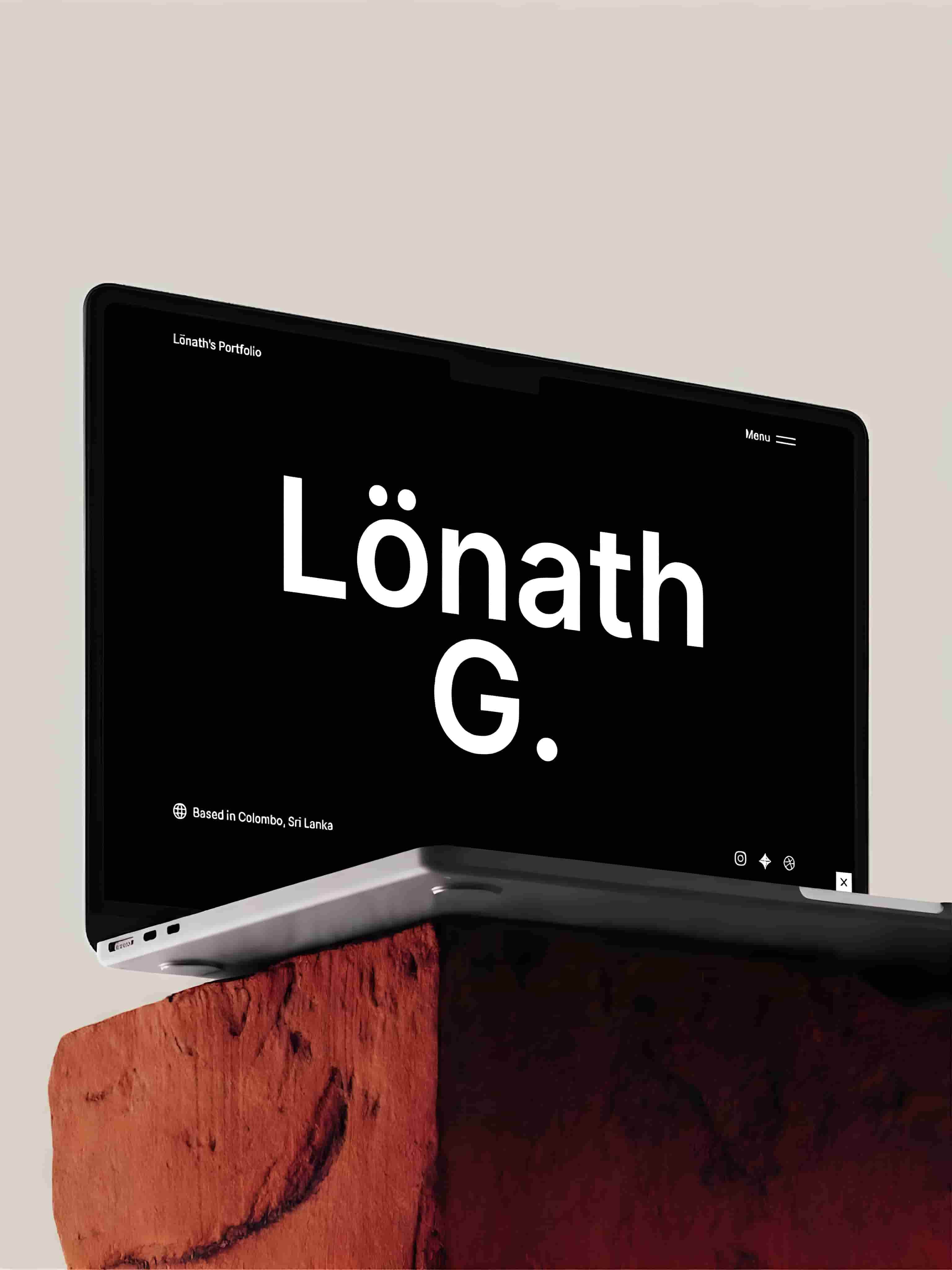 Website done for Lonath Gunawardena